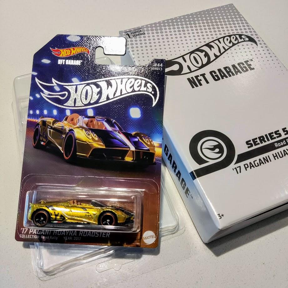 Hot Wheels NFT Garage Series 5 '17 Pagani Huayra Roadster